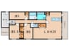 ジオ甲子園口ノーヴ　（403） 3LDKの間取り
