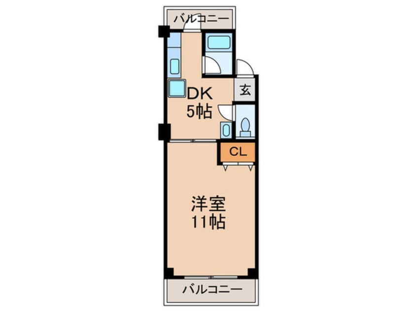 間取図 三富王子マンション