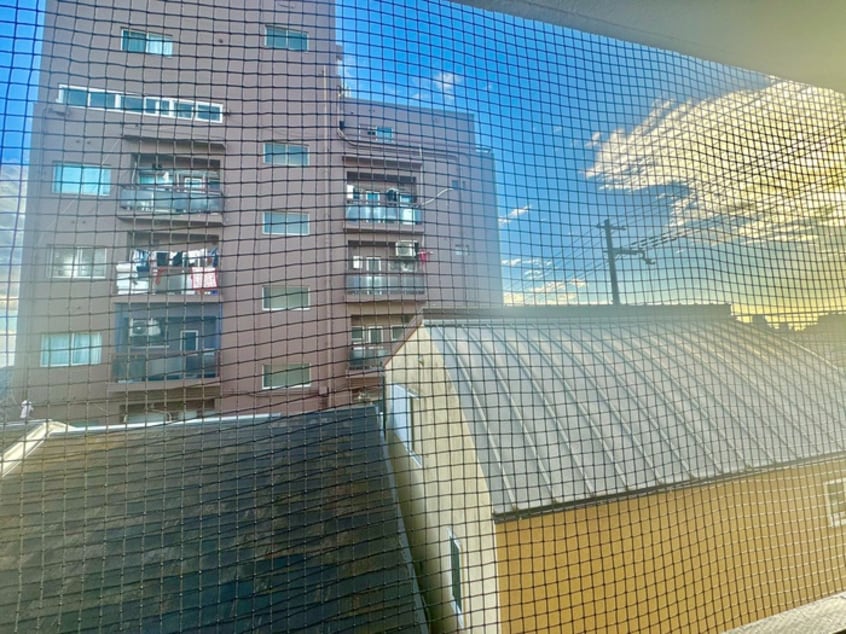 室内からの展望 三富王子マンション