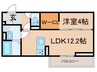 仮）D-room山上 1LDKの間取り