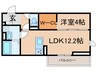 仮）D-room山上 1LDKの間取り