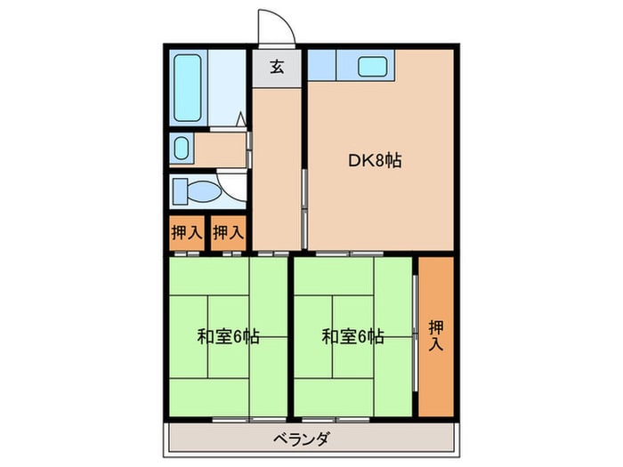 間取り図 ハイムシルクロード