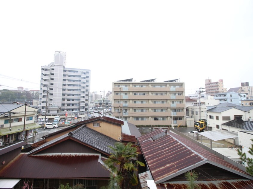 室内からの展望 コア自由ヶ丘