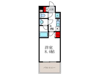 間取図 レジデンスエアポ－ト
