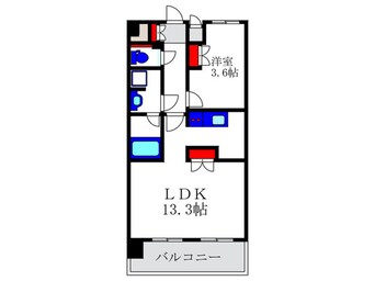 間取図 レジデンスエアポ－ト