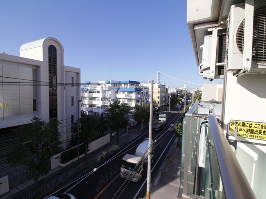 室内からの展望 サンマリン海岸通