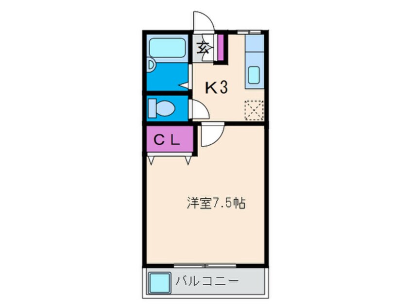 間取図 レオンハイム