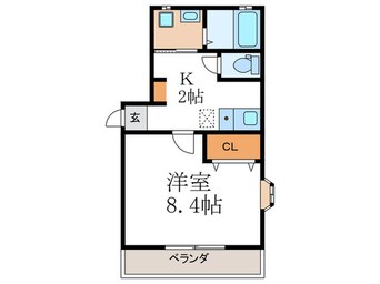 間取図 マーブル北白川