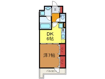 間取図 プレジール三ノ宮Ⅲ