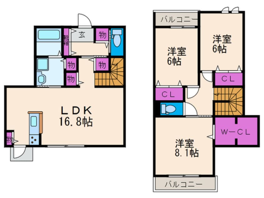 間取図 ESTRELLA