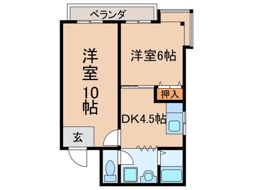 間取図 信開ビル