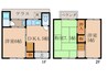 小野弓田町連棟住宅 3DKの間取り