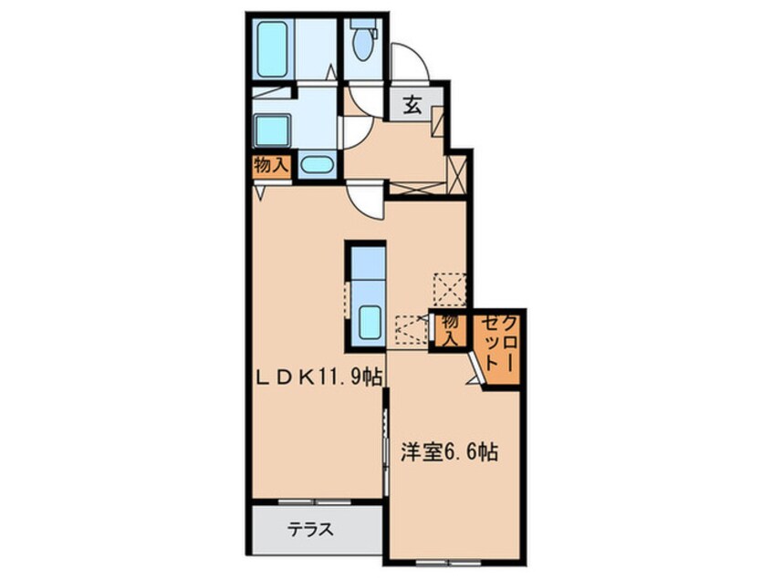 間取図 イルミナール