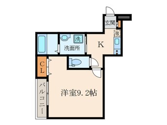 間取図 フジパレス西桜木町