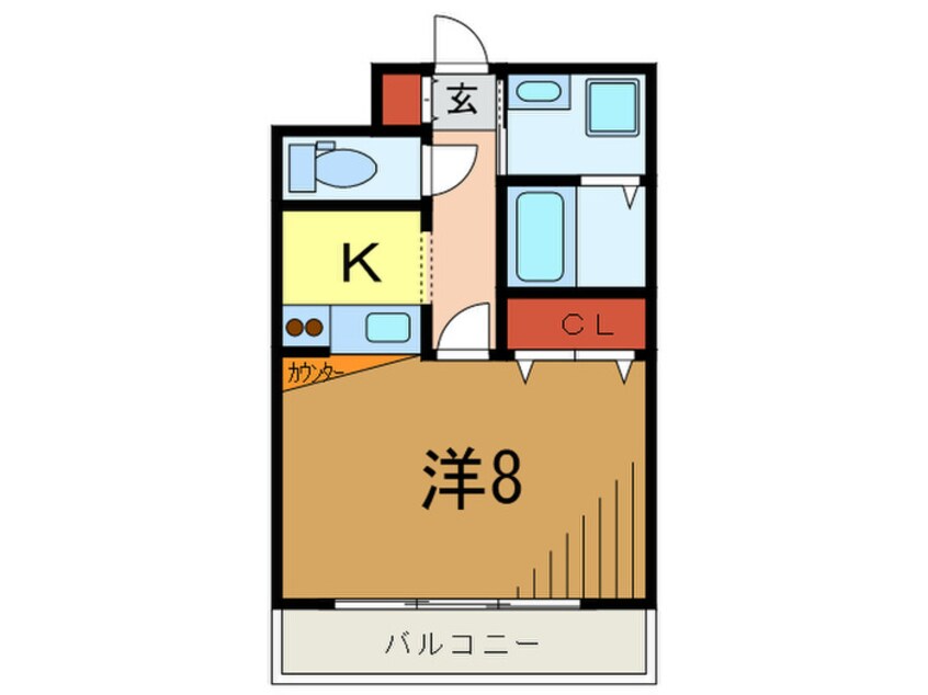 間取図 コンフォ－トＴｏＹｏｕ