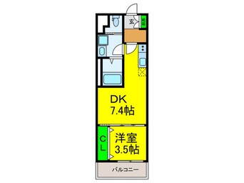 間取図 フウキレジデンス平野