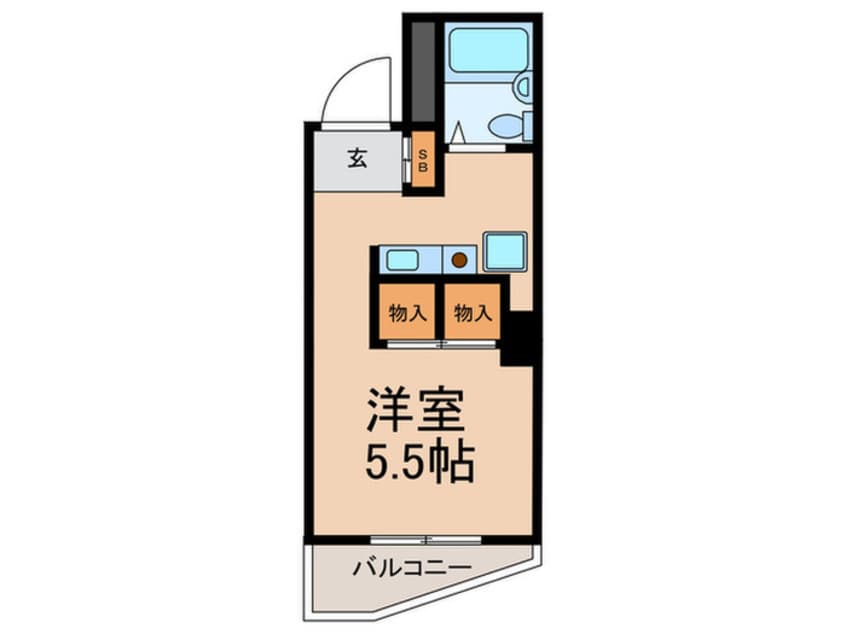 間取図 アルテハイム灘