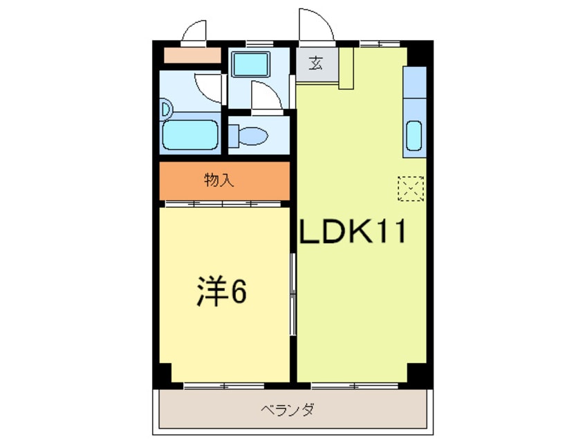 間取図 セレコート東灘