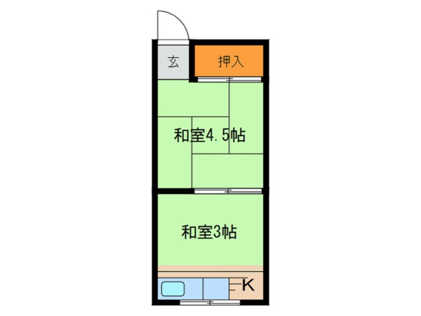 間取図 六甲ヴィラ