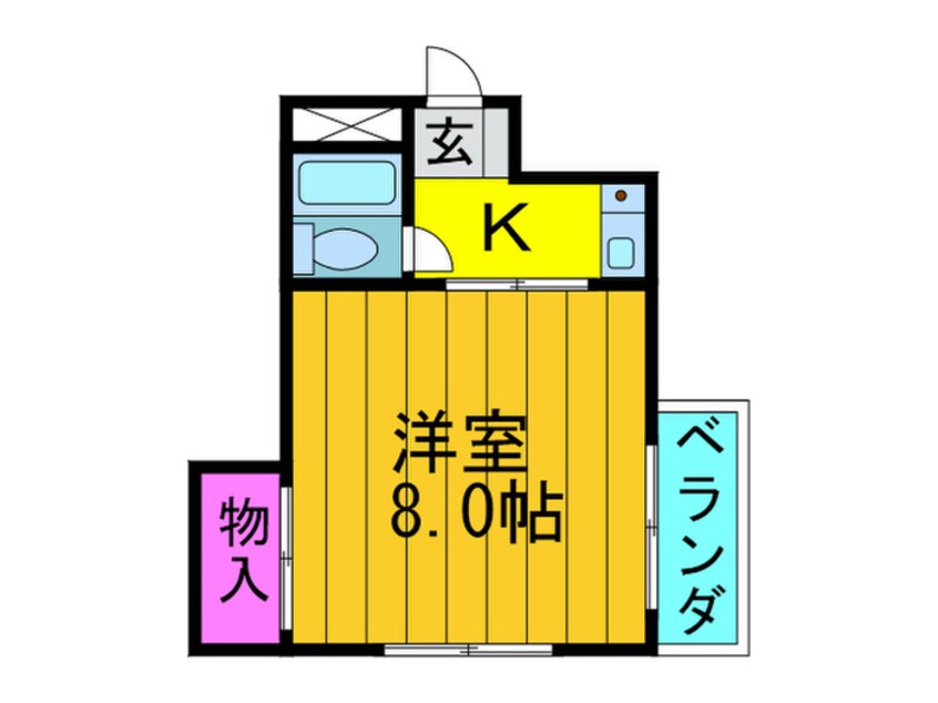 間取図 ジョイフルくずは