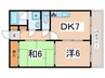 Ｉ　ＰＬａｚａ 2DKの間取り
