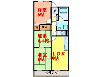 間取図 コンフォートステージ１