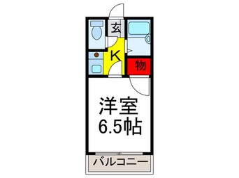 間取図 チサトハイツ　Ⅱ