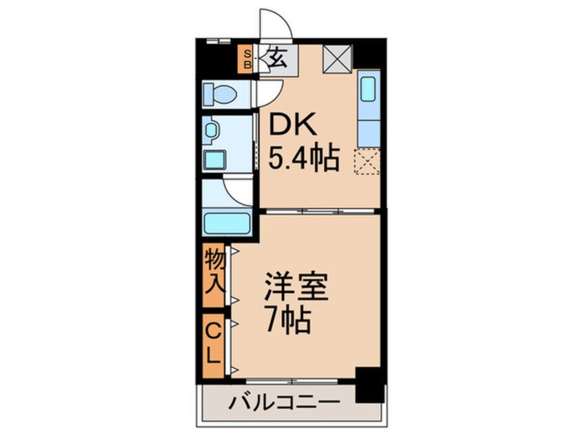 間取図 イ－ストコ－ストヴィラ