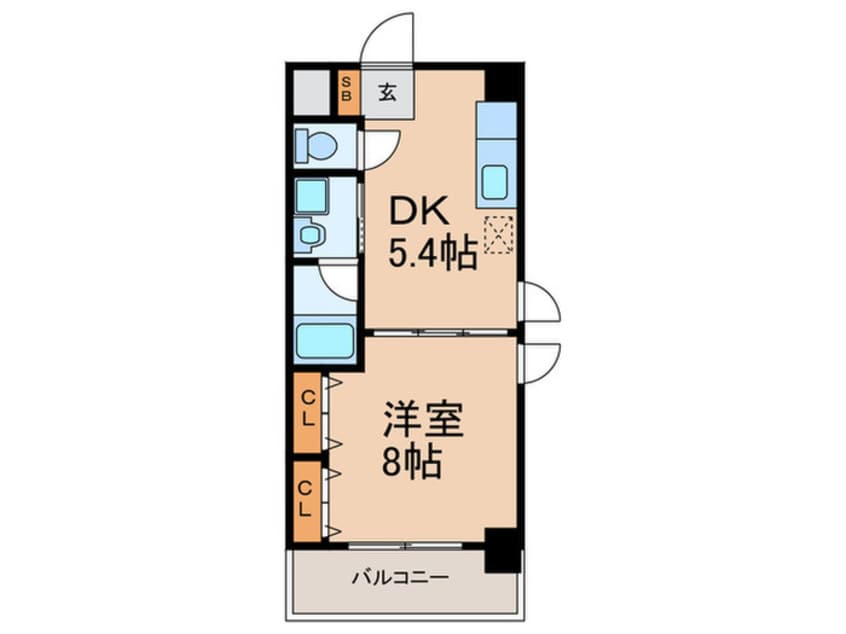 間取図 イ－ストコ－ストヴィラ
