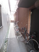 駐輪場 GARNET RESIDENCE下鴨