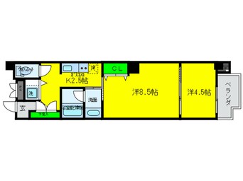 間取図 日本橋コゥジィアパートメント