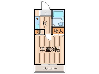 間取図 山手町ヒルズ