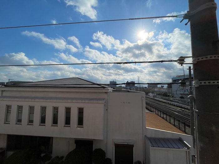 室内からの展望 ボヌールメゾンサカイⅢ