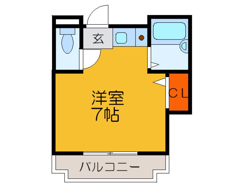 間取図 ＯＫハイツ神路