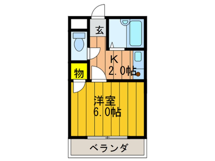 間取図 北山ロイヤルハイツ
