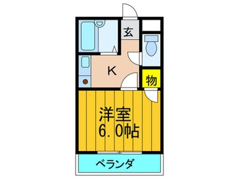 間取図 北山ロイヤルハイツ