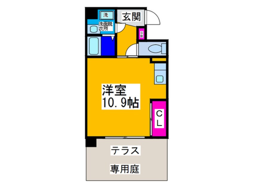 間取図 プリム・Ｋ三国ヶ丘