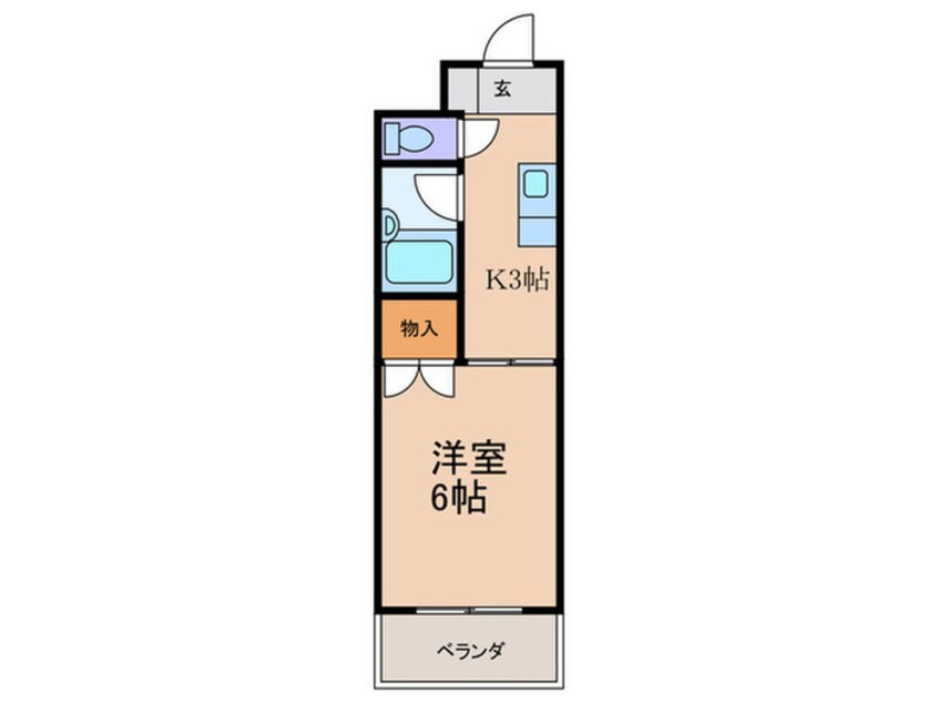 間取図 東洋プラザ泉尾