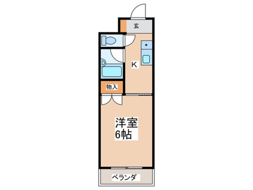 間取図 東洋プラザ泉尾