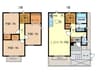 シ・フルール 3LDKの間取り