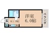 ロイヤルハイツ日向 1Kの間取り