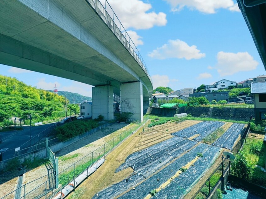 室内からの展望 ソレーユ萩原Ｂ棟