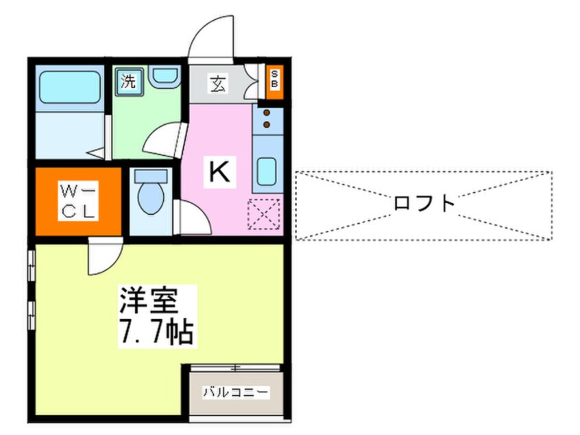 間取図 ブリリオ蒲生