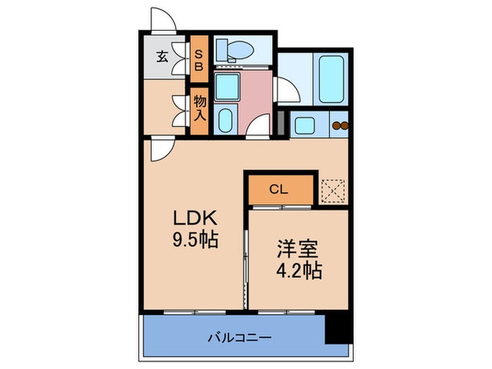 間取り図 ダイナシティ梅田(302)