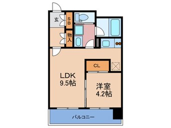 間取図 ダイナシティ梅田(302)