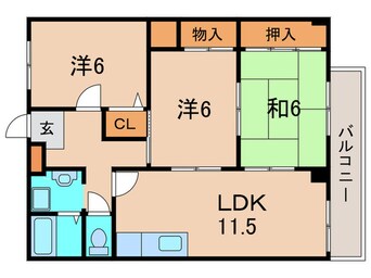 間取図 フライブルク瑞穂