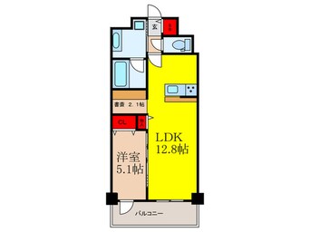 間取図 グレイスノーブル新大阪