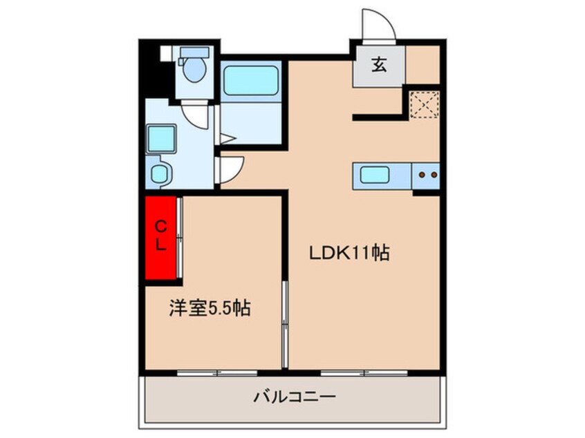 間取図 エム　ロワイヤル