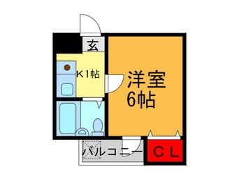 間取図 エスタイル小阪