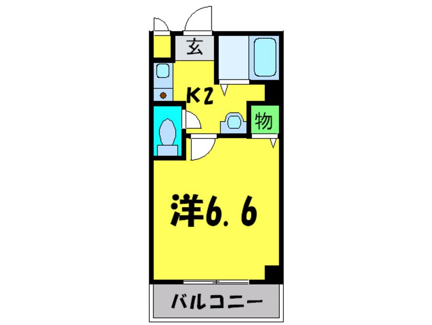 間取図 メゾンサイプレスⅡ